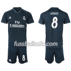 Fußballtrikots Real Madrid KROOS 8 Kinder Auswärts Trikotsatz 2018-2019